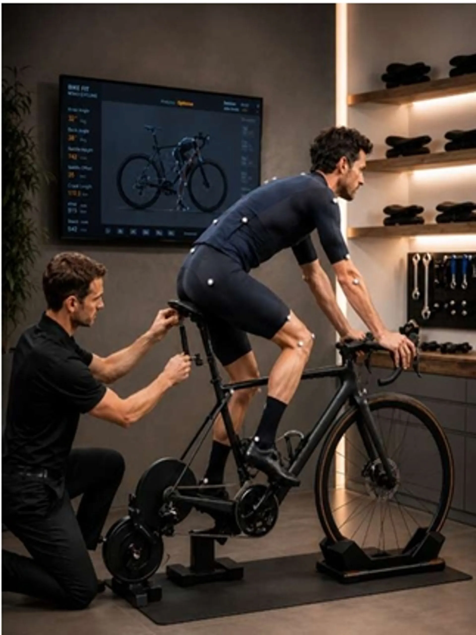 Avaliação biomecânica Bike Fit 3D